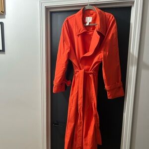 H&M Bright Orange Coat